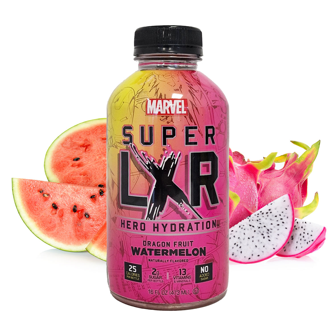 AriZona x Marvel Super LXR Hero Hydration Dragon Fruit Watermelon 473ml inkl. Pfand