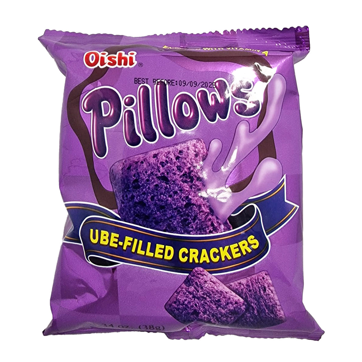 Pillows UBE-Filled Crackers