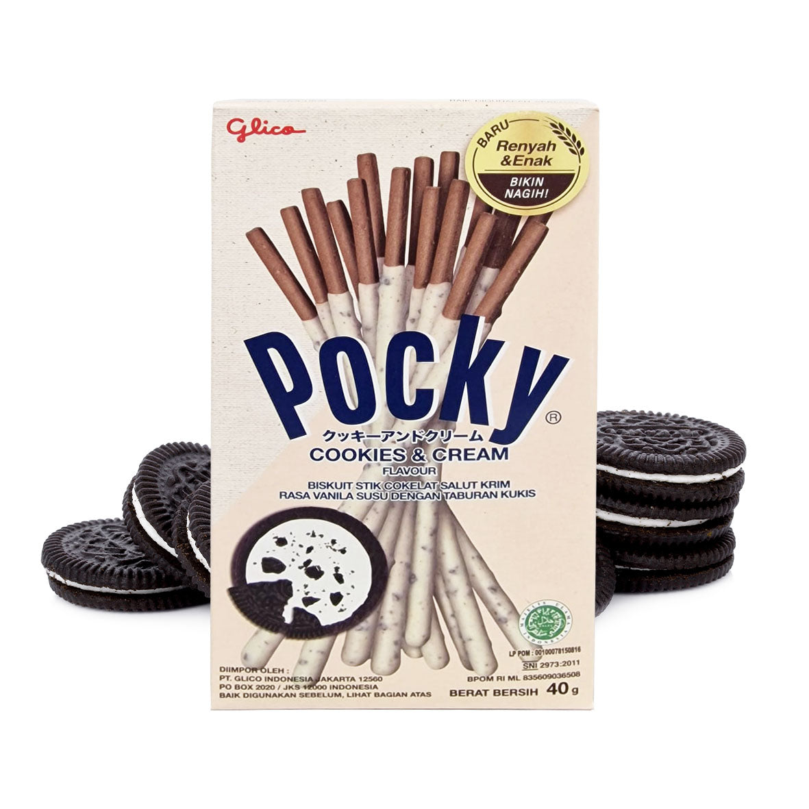 Pocky Cookies & Cream Flavour