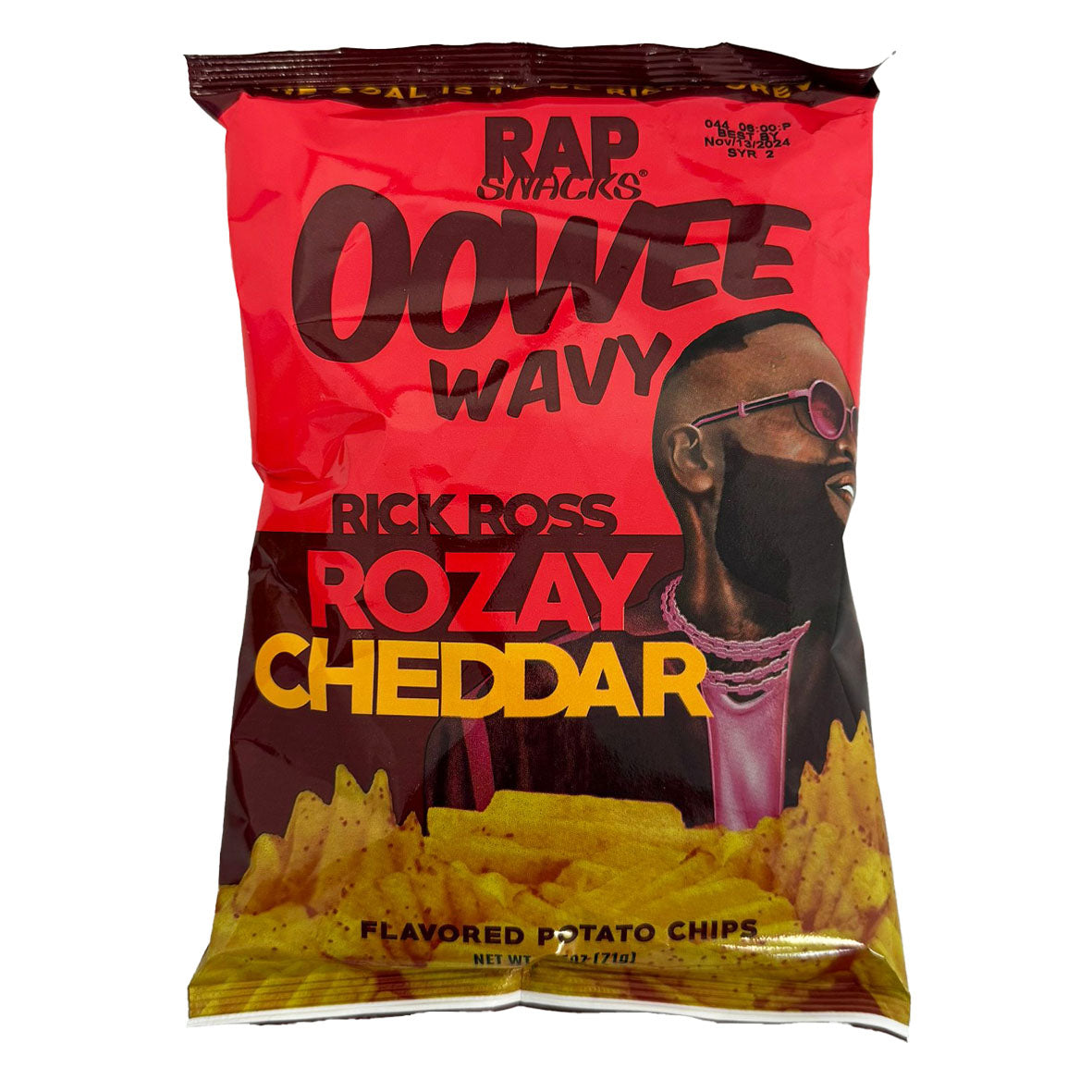 RAP Snacks Rick Ross Rozay Cheddar 71g