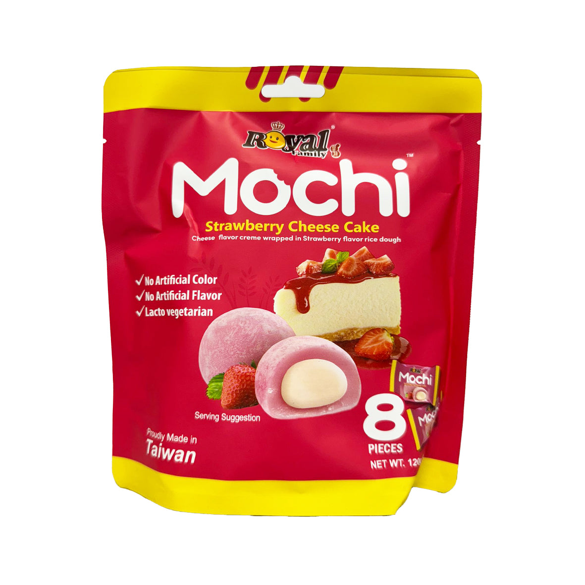 Royal Family Mochi - Strawberry Cheese Cake