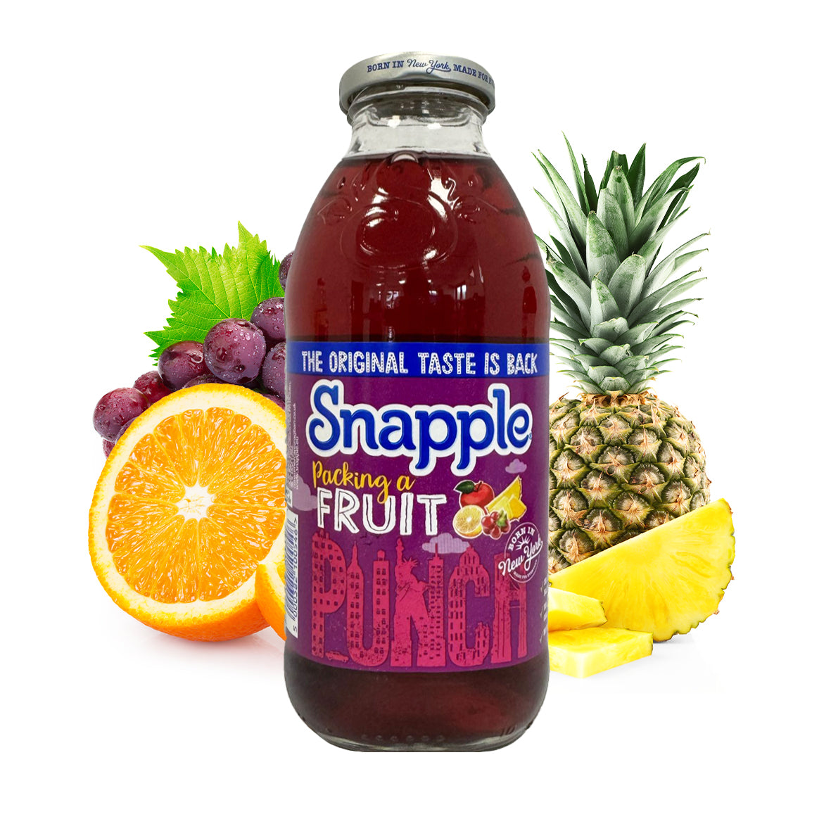 Snapple - Packing a Fruit 473ml inkl. Pfand