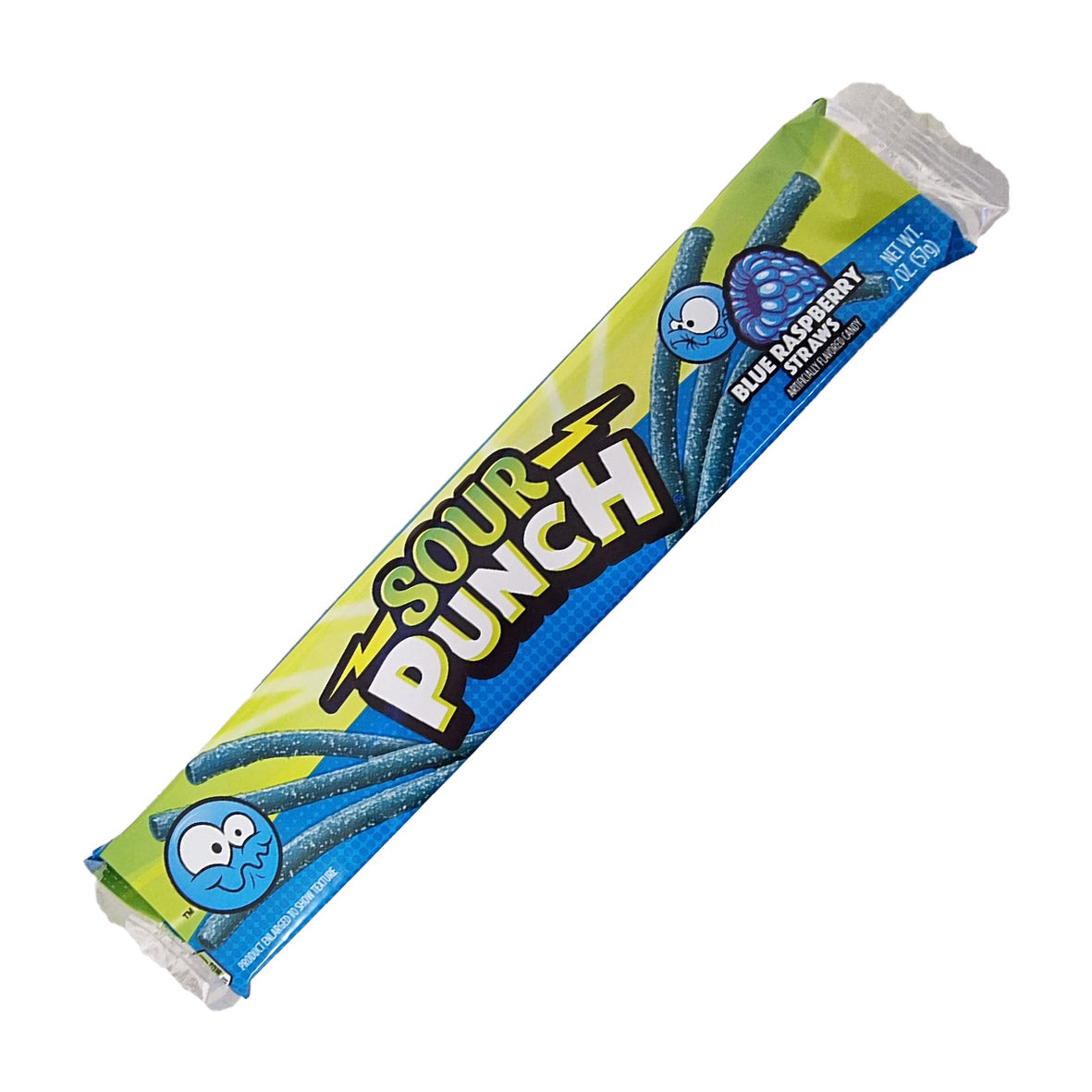 Sour Punch - Blue Raspberry Straws